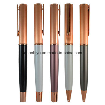 Factory Price Rose Gold Metal Copper Pen with Logo (LT-C450)